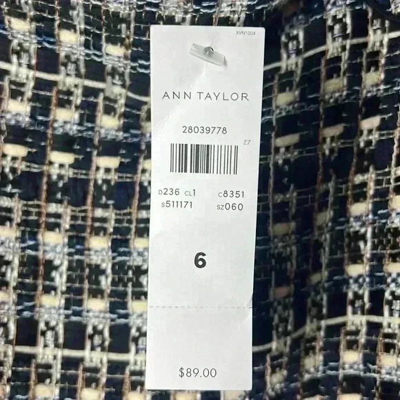 Ann Taylor Tweed Skirt Size 6 NWT - Picture 6 of 10